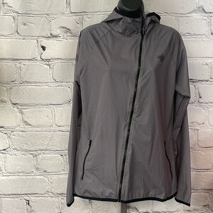Women's Gray Hooded Jacket